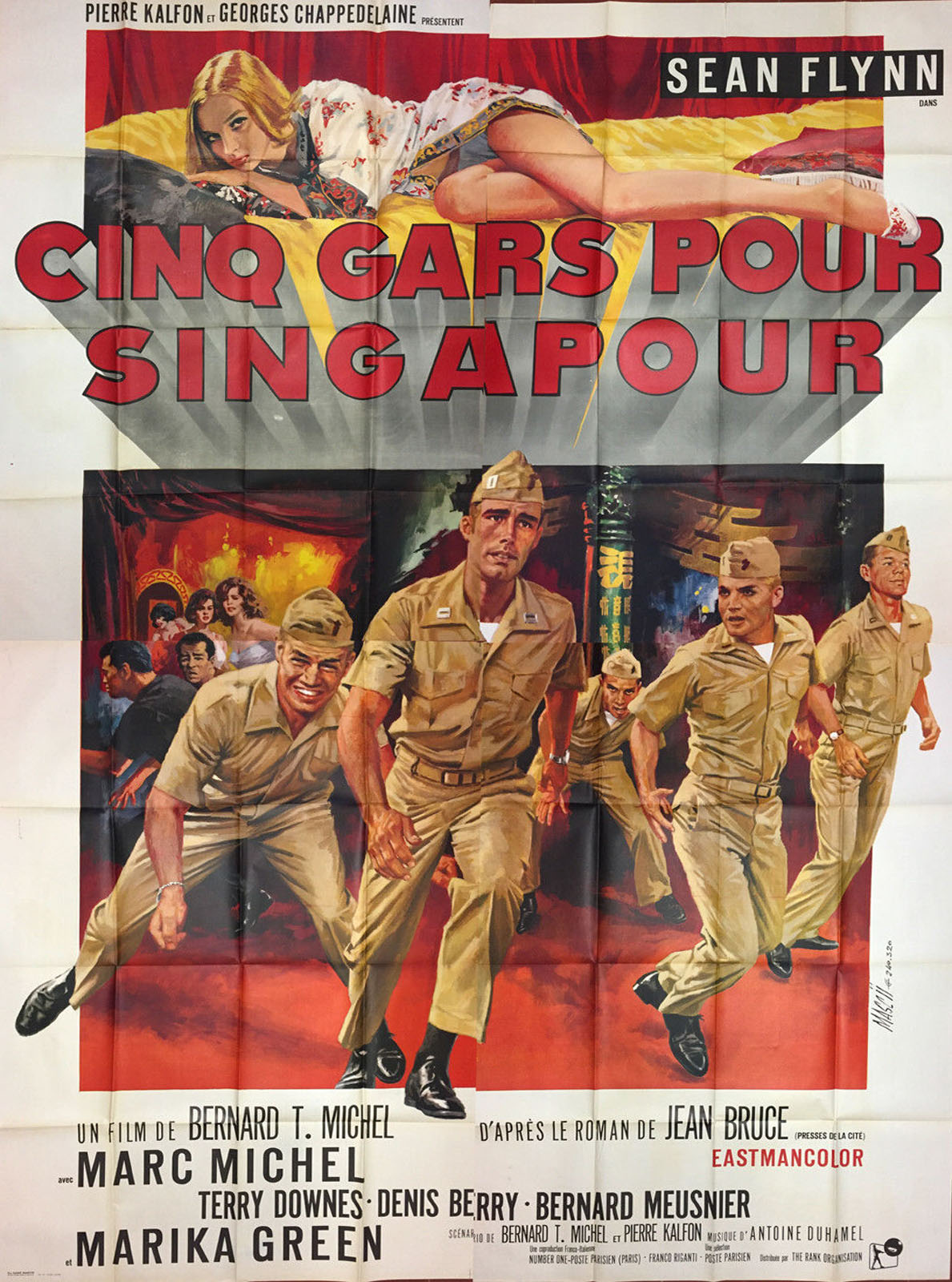 CINQ GARS POUR SINGAPOUR